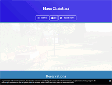 Tablet Screenshot of hauschristina.at